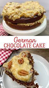 German Chocolate Cake Recipe Delicious Cake Recipes German Chocolate Cake Homemade German Chocolate Cake