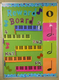 Music Reward Board For Elementary Music Classes Found This
