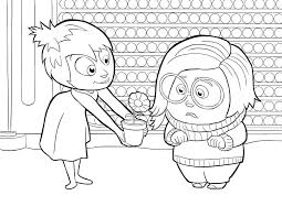 Let's create some colorful emotions! Inside Out Coloring Pages Free Printable Coloring Pages For Kids