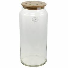 Decor glass apothecary jars (clear, medium large, set of 3) decorative weddings candy buffet. Decorative Vase With Holes Glass Vase With A Perforated Lid Modern Floral Decoration 868957 Buy Online