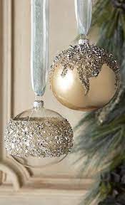 Then you must take help from these diy christmas decor ideas so, here is my attempt to help you identify elegant christmas decorations that don't cost much. This Would Make A Simple Diy Glue German Glass Glitter And Old Mercury Glass Christmas Ornaments Christmas Ornaments Elegant Christmas Gold Christmas