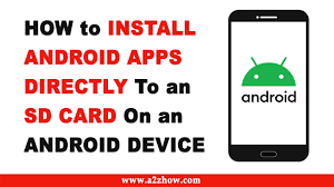 Some devices allow you to choose from two storage options: How To Install Apps Directly To The Sd Card On An Android Device Youtube