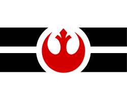 Their symbol, a starbird, is most often spotted on pilots' helmets and can also be seen on uniforms on the resistance base in the force awakens. Rebel Alliance Wikipedia