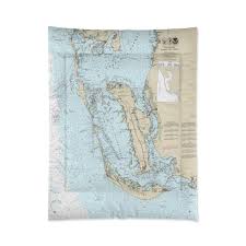 Sanibel Island Captiva Island Pine Island Nautical Chart