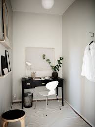 Tiny Office Room Coco Lapine Design In 2020 Office Furniture Layout Tiny Office Office Interior Design