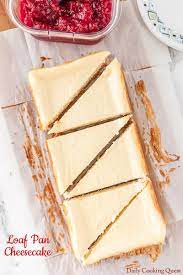 Loaf Pan Cheesecake Recipe Small Cheesecakes Cheesecake Recipes Holiday Cheesecake Recipes