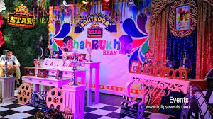 We have a large inventory of moroccan party decorations, arabian nights, and indian wedding decorations, allowing us to tackle any size events from a simple get. Bollywood Theme Birthday Party Decor Ideas By Tulips Events In Pakistan Youtube