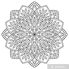Maybe you would like to learn more about one of these? Fotobehang Mandala Voor Kleurboek Pixers We Leven Om Te Veranderen