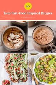 10 Keto Fast Food Recipes That S Tastier And Healthier Than The Original In 2020 Keto Fast Food Recipes Food