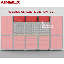 Before installation, you want to make sure that your cabinet will be level. Kinbox Metal Tool Box 26 Inch Garage Unit Wall Cabinet For Home Garage China Tool Trolley Tool Box Made In China Com