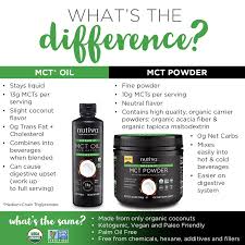 mct oil vs mct powder what s the