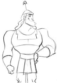 Kronk From Emperor S New Groove This Is One Of His Favorite Characters To Draw While Working A Disney Art Drawings Disney Drawings Sketches Disney Concept Art