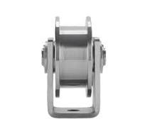 3 Inch Rollers 3in Stainless Steel Sliding Gate Wheels V Groove Track  Roller Heavy Duty Pulley Smooth Rolling Double Bearing Plate Caster V  Shaped ...