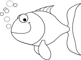 You can always add new features or change the proportions of. Fish Outline Drawing Coloring Home