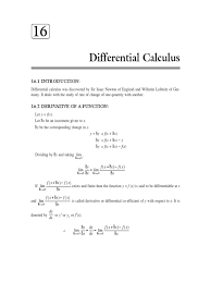 Clinical trials for erectile dysfunction in parkinson's disease. Math111 Differential Calculus Derivative Calculus