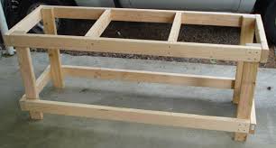 How to build an extra large diy workbench with free plans and tutorial by jen woodhouse of the house of wood. Simple Workbench Plans 2x4 Free Download L Shaped Patio Bar Plans Free Simple Workbench Plans Workbench Plans Woodworking Projects Diy