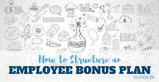 how to structure an employee bonus plan cleverism