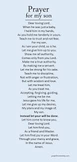 Blessing Birthday Prayer For Son Prayer For My Son Prayer For My Son Prayer Scriptures Words