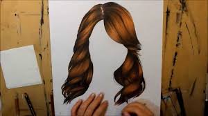 Hair Tutorial Colour Pencil How To Draw Hair Drawing Hair Tutorial Hair Color Tutorial