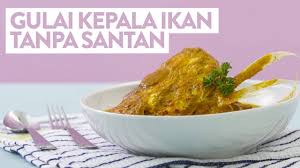 Kepala ikan patin, belah dua (me: Resep Gulai Kepala Ikan Tanpa Santan Yuda Bustara Youtube