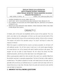 Terang bulan di tengah hari (1988). Uts Bahasa Inggris Semester Genap April 2020 Surgery Medicine