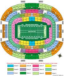 tickets and at t stadium seating chart