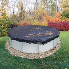 Blue Wave 21 Ft X 41 Ft Oval Black Leaf Net Above Ground Pool Cover In 2021 Above Ground Pool Cover Above Ground Pool Pool Cover