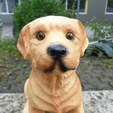 Retrieverwelpe Tierfiguren Hundefigur Welpe Gartenfigur Tiere Hu052 Gartenfiguren Tiere Tiere Retriever Welpen