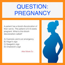 ▸ invented words related to chadwick sign. Test Question Pregnancy Bluish Discoloration Cervix Med Made Ez Mme