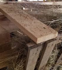A quick diy feeder project from www.thisishomesteady.com. How To Build A Hay Feeder For Practically Free From Scraps