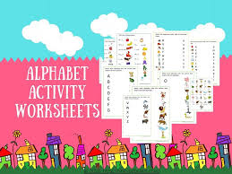 Kids practice upper and lowercase letters, letter sounds, and making patterns. Alphabet Worksheets Alphabet Words Activities Teaching Resources