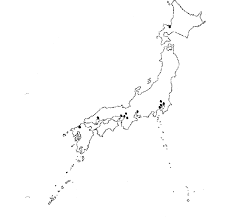 Japan map with latitude and longitude. Map Of Japan Study Guide Physical Features Only Diagram Quizlet