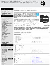 I would like to help. Hp Laserjet Pro M1217nfw Multifunction Printer Manualzz