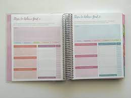 Officeworks Otto Goals Planner For 2018 Review Video Walkthrough All About Planners Goals Planner Planner Custom Planner