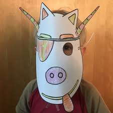 Masken vorlagen für kinder gratis heruterladen und ausdrucken. Anzeige Inkl Freebie Masken Zum Kindergeburtstag Basteln Mama Maus Blog