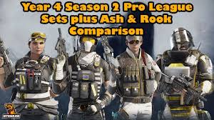 Woah, pro league set with 3/4 of them being useless operators. Year 4 Season 2 Pro League Sets Plus Ash Rook Comparison Operation Phantom Sight Youtube