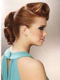 25 Easy Cute Updos For Medium Hair Medium Length Hair Styles Retro Hairstyles Medium Hair Styles