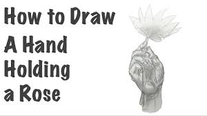 Here presented 60+ hand holding flower drawing images for free to download, print or share. How To Draw A Hand Holding A Rose Youtube