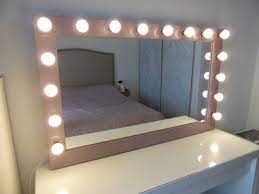 The five perfect ikea make up vanity tables make up storage from ikea and hollywood ikea frack mirror hack. Super Sale Xxl Vanity Mirror 43x27 Hollywood Etsy