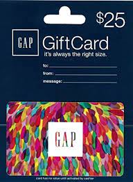 We did not find results for: Amazon Com Gap 25 Gift Card Gift Cards