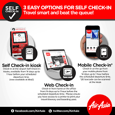 The service works through the airline's website, or with mobile apps on blackberry, iphone and android devices. Airasia On Twitter Get One Step Ahead Of Everyone Just Self Check In Before Coming To Airport Airasiaselfcheckin Http T Co Lwopepqhpj