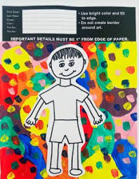 16 drawing lessons for beginners. Contrast Self Portraits Grade Level K 3 Display My Art