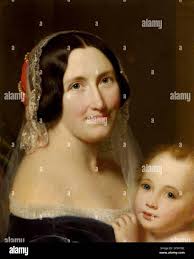 Portrait of a Lady by John Phillip Stock Photo