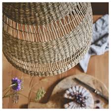 Torared Pendant Lamp Shade Seagrass Height 13 Diameter 14 Ikea Lamp Shade Pendant Lamp Shade Hanging Lamp Shade