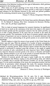 Ein historischer atlas erleichtert das studium der geschichte. The Sources Of Economic Growth In The United States And The Alternatives Before Us By Edward F Denison New York Committee For Economic Development 1962 Pp 308 4 00 Paperback The Journal