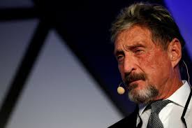 John mcafee says he has survived an attempt on his life after his enemies tried to poison him. Hsle58uustnxom