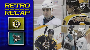 Marleau is 1 of 3 #2 overall nhl draft picks to score 500 goals. Marleau Thornton Battle As Rookies Retro Recap Bruins Vs Sharks Nhl Youtube