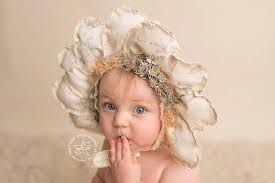 Maybe you would like to learn more about one of these? Tutorial Sitter Flower Bonnet Tutorial Upcycled Flower Etsy In 2021 Embroidered Lace Fabric White Lace Fabric Bonnets