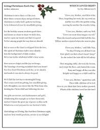 After I Got My Lesson Put Together I Came Began Putting Together Some Pages Of Stories Quotes Idea Christmas Poems Funny Christmas Poems Christmas Devotional