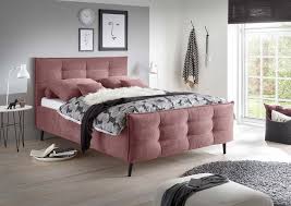 Bett polster wand | tufted headboard, headboards for beds. Mario B Polsterbett 140x200cm Rosa Gunstig Mobel Kuchen Buromobel Kaufen Froschkonig24
